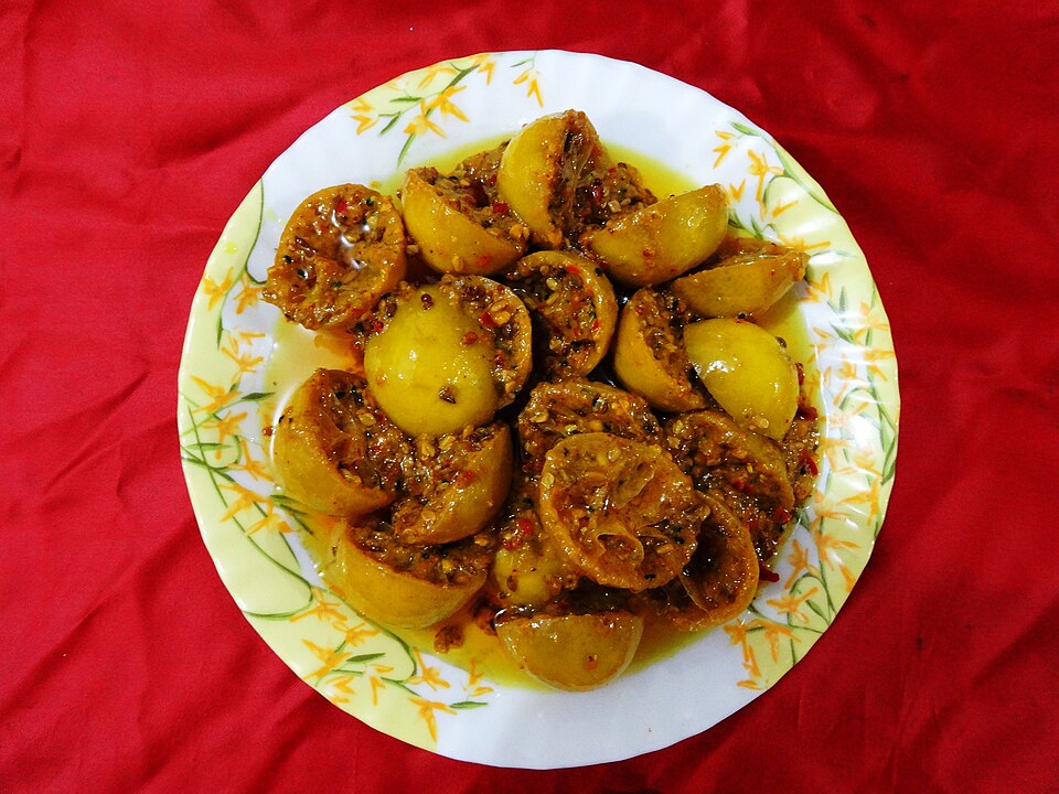 লেবু সিদ্ধ আচার